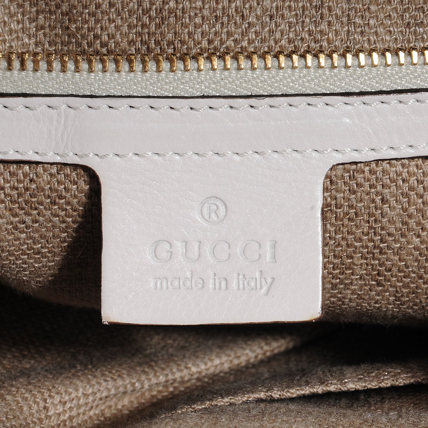 Gucci Leather Medium Hysteria Top Handle Bag White 6 of 7