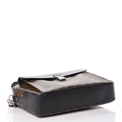 Louis Vuitton Monogram Macassar Soft Briefcase 4 of 22