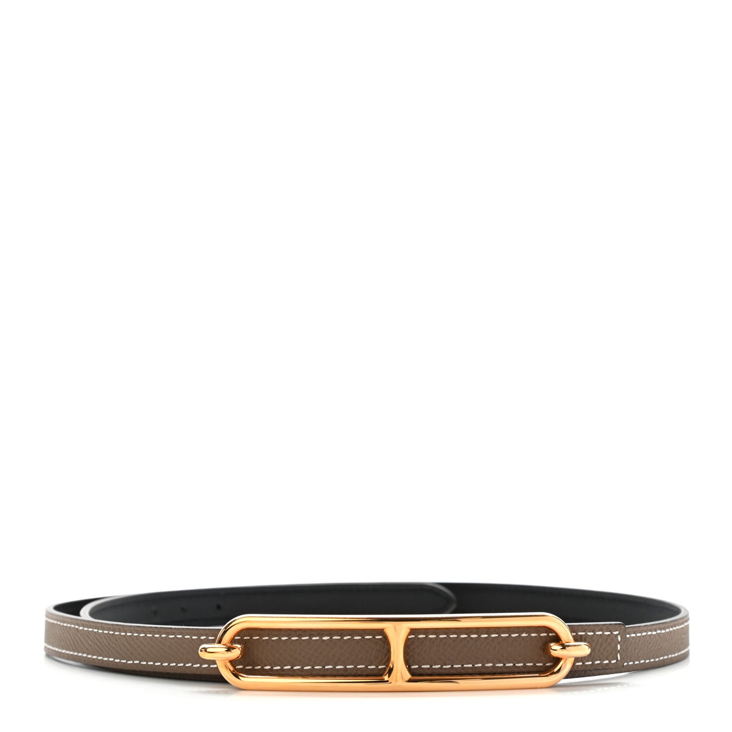 Swift Epsom 13mm Roulis Belt 85 Etoupe Black
