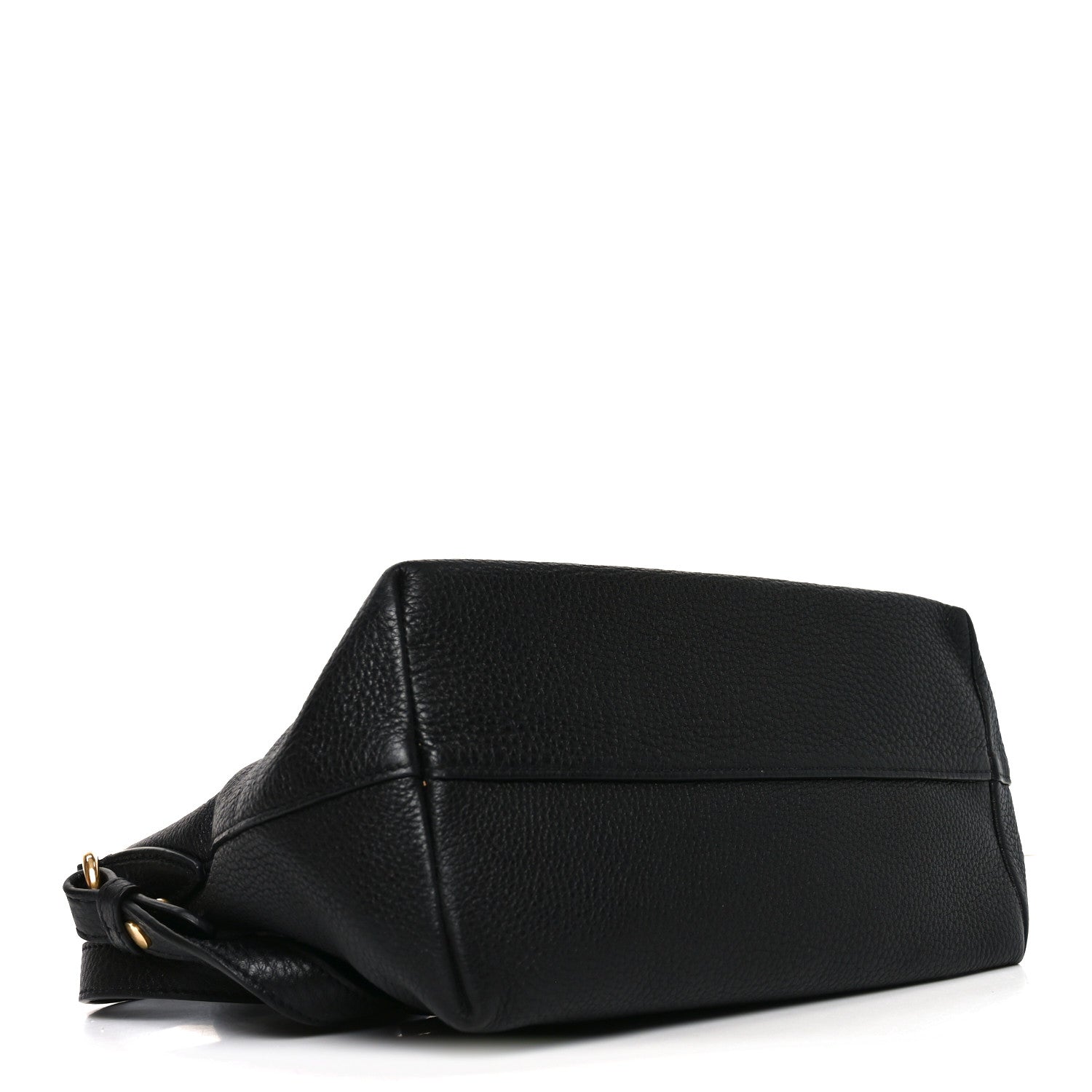 Prada Vitello Daino Small Tote Black 4 of 9