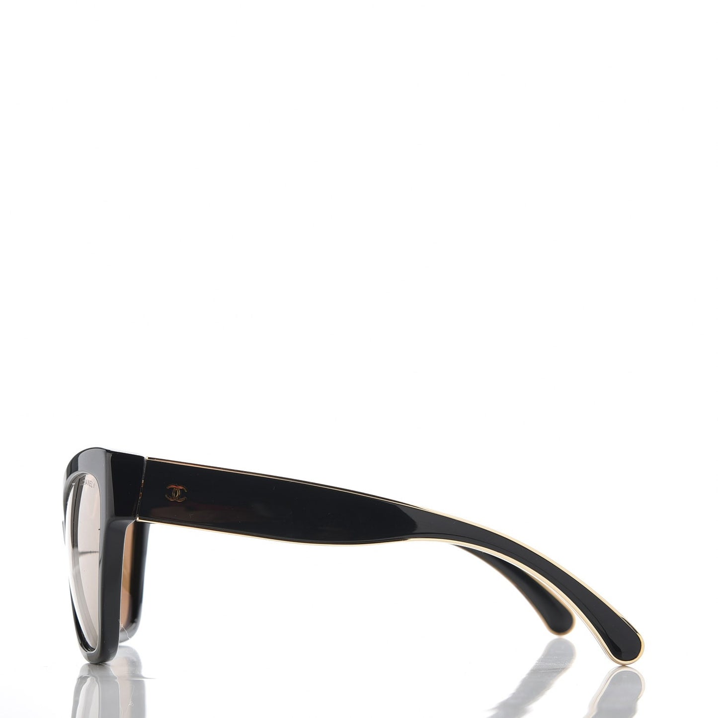 Acetate CC Cat Eye Sunglasses 5271 Black
