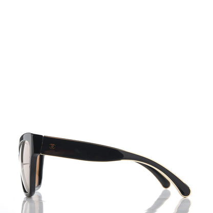 Chanel Acetate CC Cat Eye Sunglasses 5271 Black 3 of 7