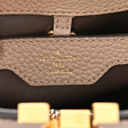 Louis Vuitton Taurillon Capucines BB Galet 6 of 9