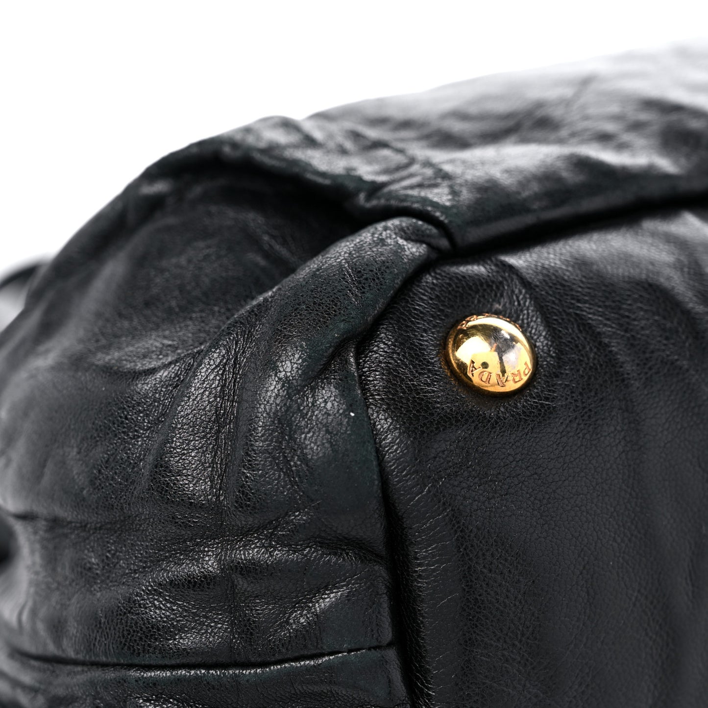 Nappa Bow Tote Black Black