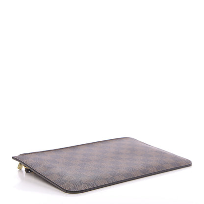Louis Vuitton Damier Ebene Neverfull MM GM Pochette 4 of 7