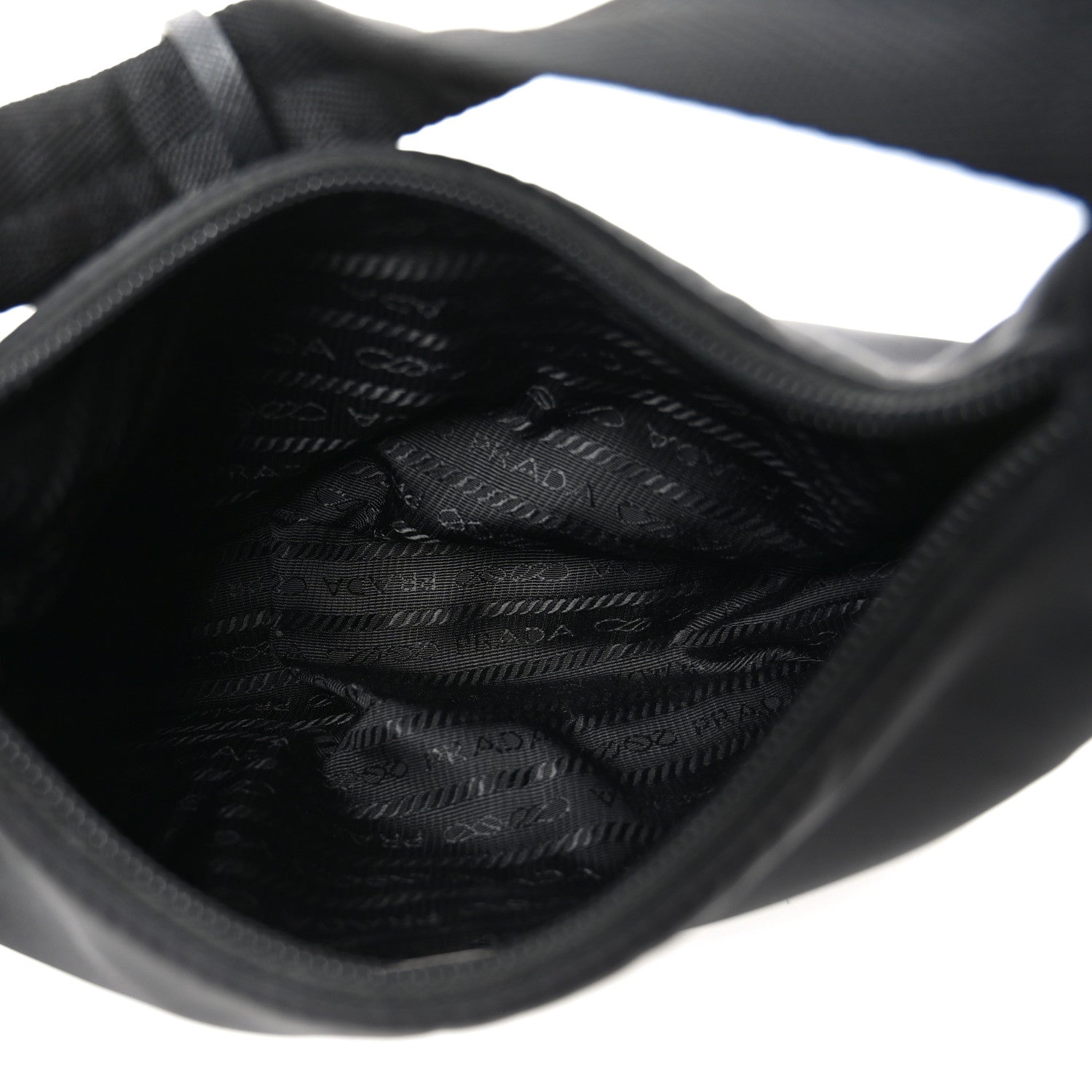 Prada Tessuto Nylon Mini Re-Edition 2000 Bag Black 5 of 9
