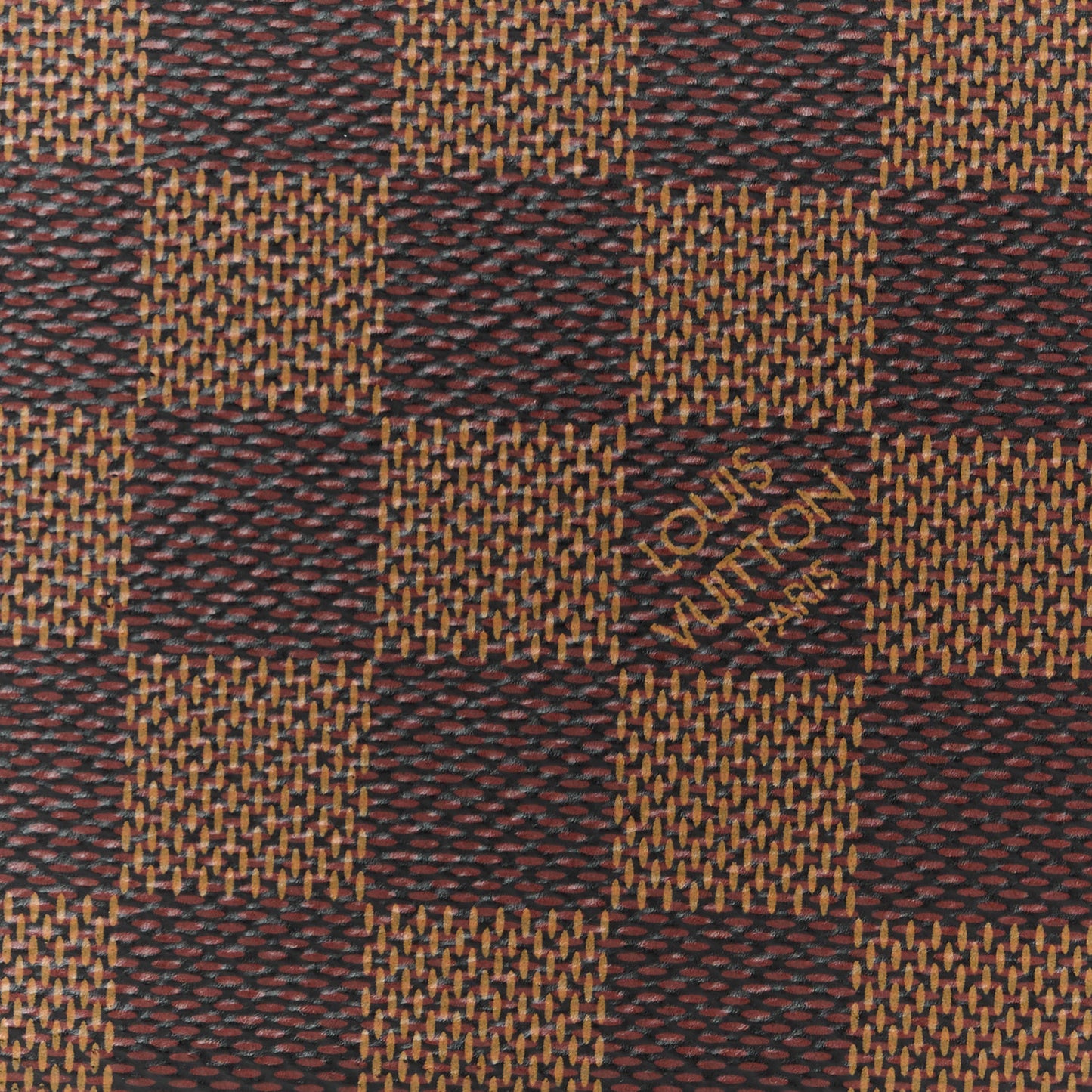 Damier Ebene Clemence Wallet Cherry