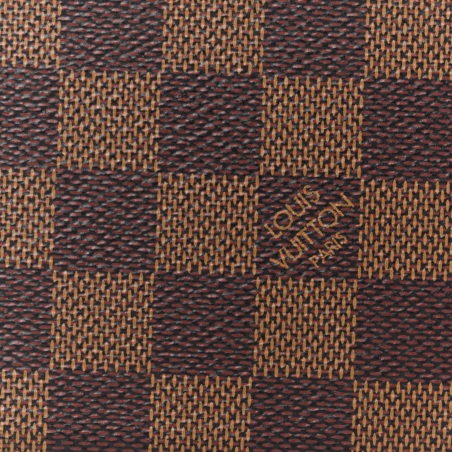 Louis Vuitton Damier Ebene Clemence Wallet Cherry 7 of 8