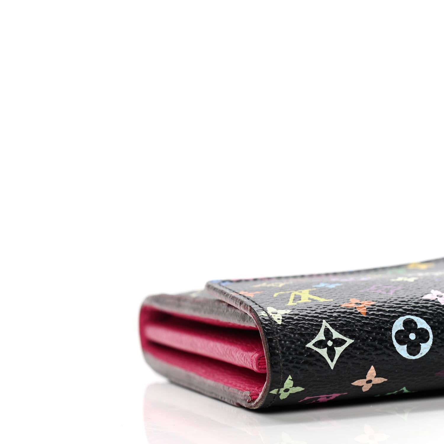 Louis Vuitton Monogram Multicolor Sarah Wallet NM Black Grenade 10 of 11