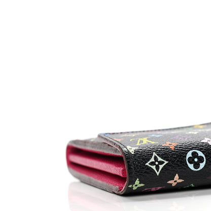 Louis Vuitton Monogram Multicolor Sarah Wallet NM Black Grenade 10 of 11