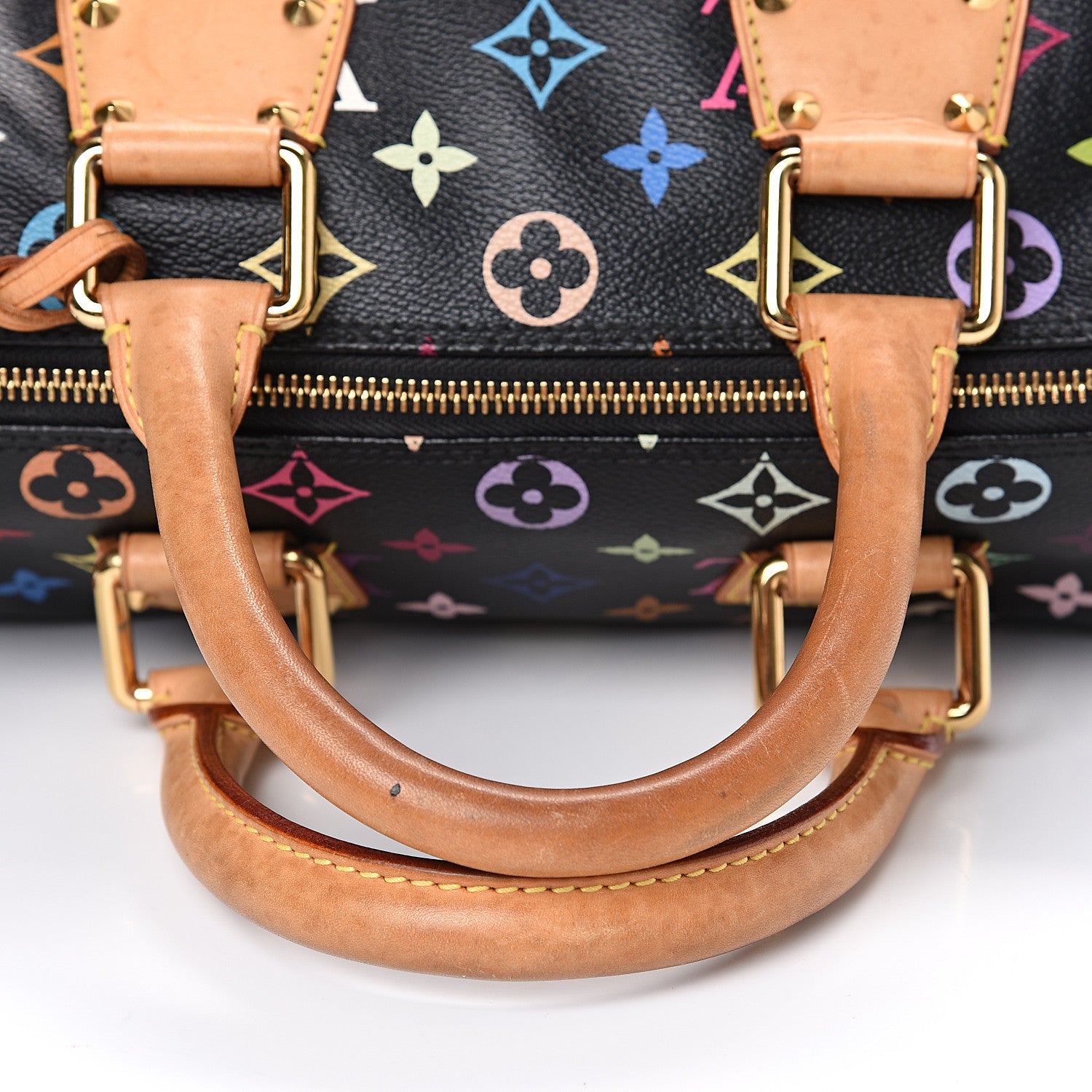 Louis Vuitton Monogram Multicolor Speedy 30 Black 8 of 13