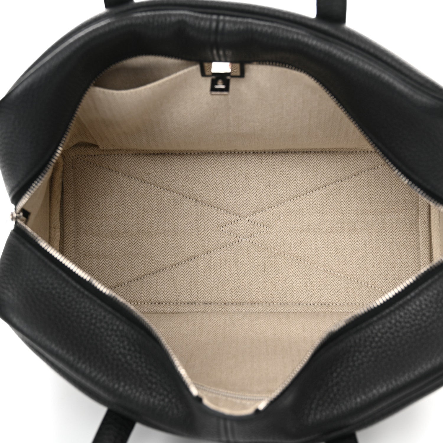 Hermes Taurillon Clemence Victoria II 35 Black 5 of 16
