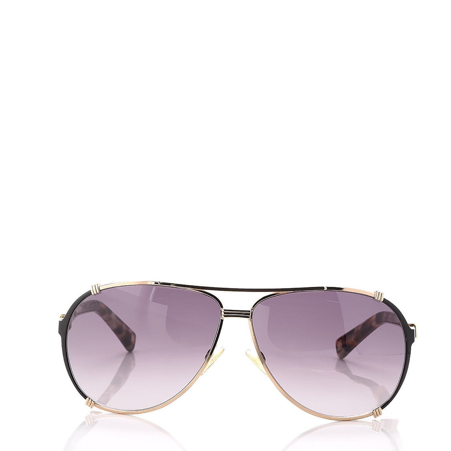 Chicago 2 Aviator Sunglasses Gold Grey