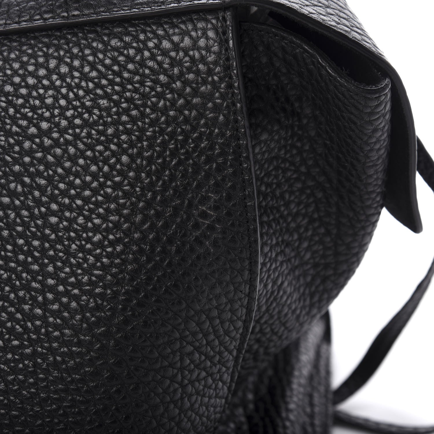 Celine Bullhide Calfskin Medium Ring Bag Black 11 of 11