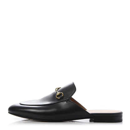 Gucci Calfskin Womens Princetown Slippers 41 Black 1 of 8
