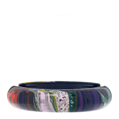 Hermes Lacquered Wood Marbling Bracelet T1 1 of 6