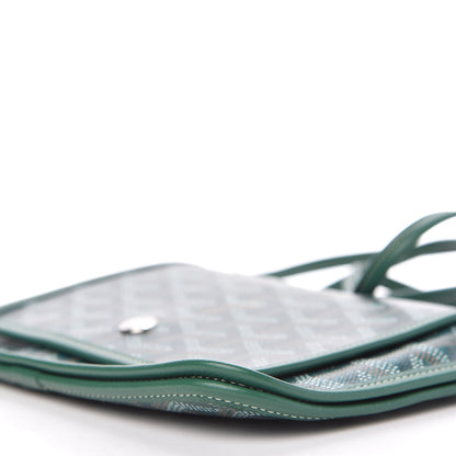 Goyard Goyardine Plumet Wallet Clutch Green 7 of 8