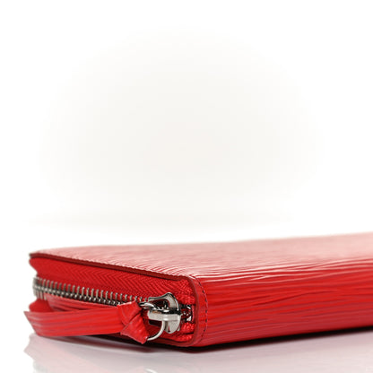 Louis Vuitton Epi Clemence Wallet Coquelicot 7 of 10