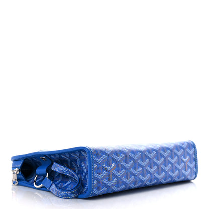 Goyard Goyardine Jouvence Toiletry Pouch Sky Blue 4 of 12