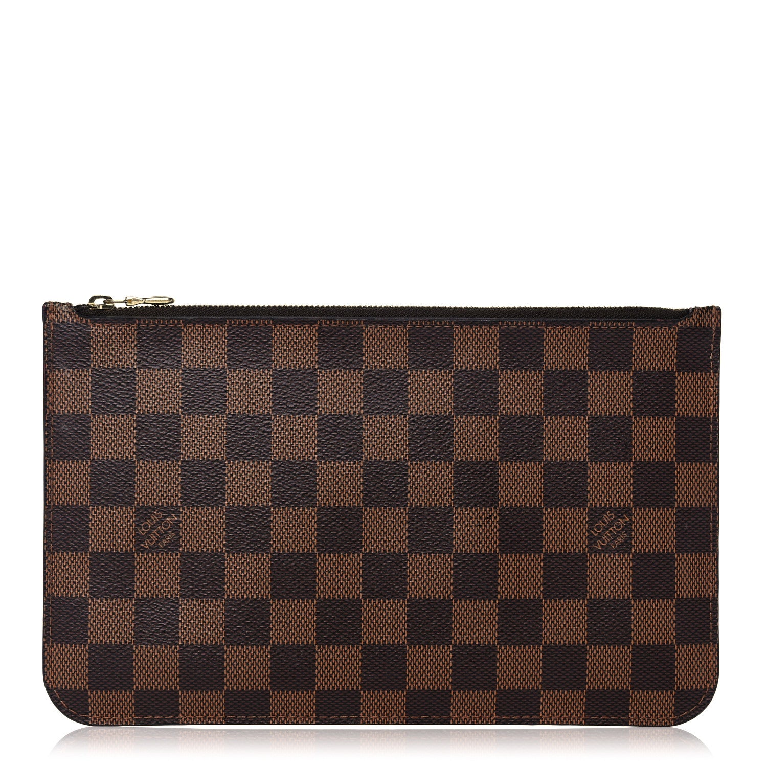 Louis Vuitton Damier Ebene Neverfull MM GM Pochette 1 of 11