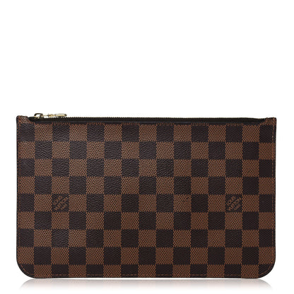 Louis Vuitton Damier Ebene Neverfull MM GM Pochette 1 of 11