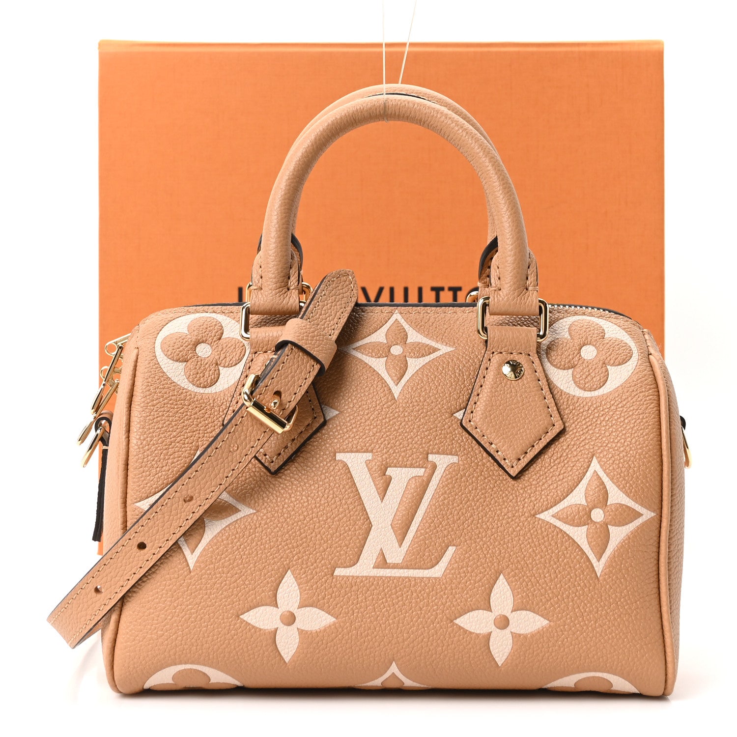 バッグ LOUIS VUITTON Louis Vuitton Empreinte Monogram Giant Speedy Bandouliere 20
