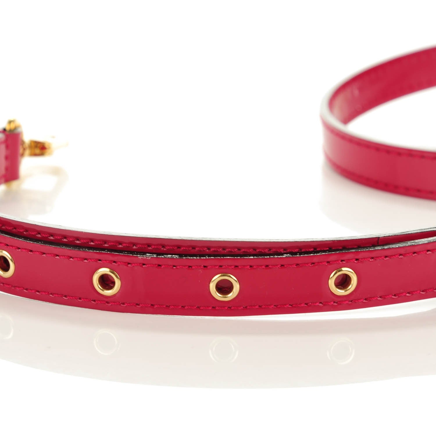 Louis Vuitton Patent 16mm Adjustable Shoulder Strap Rose Indien 5 of 6