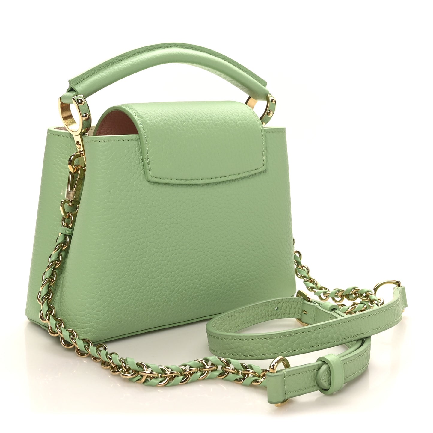 Taurillon Mini Capucines Vert Pomme