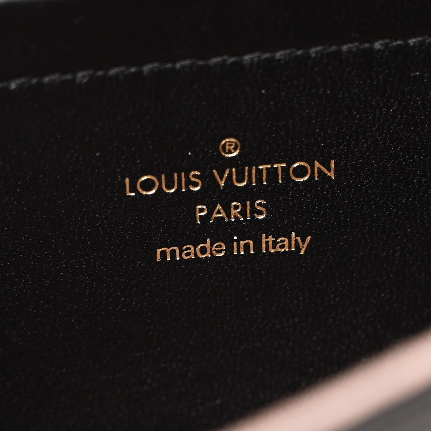 Lambskin Embossed Monogram Pochette Coussin Black