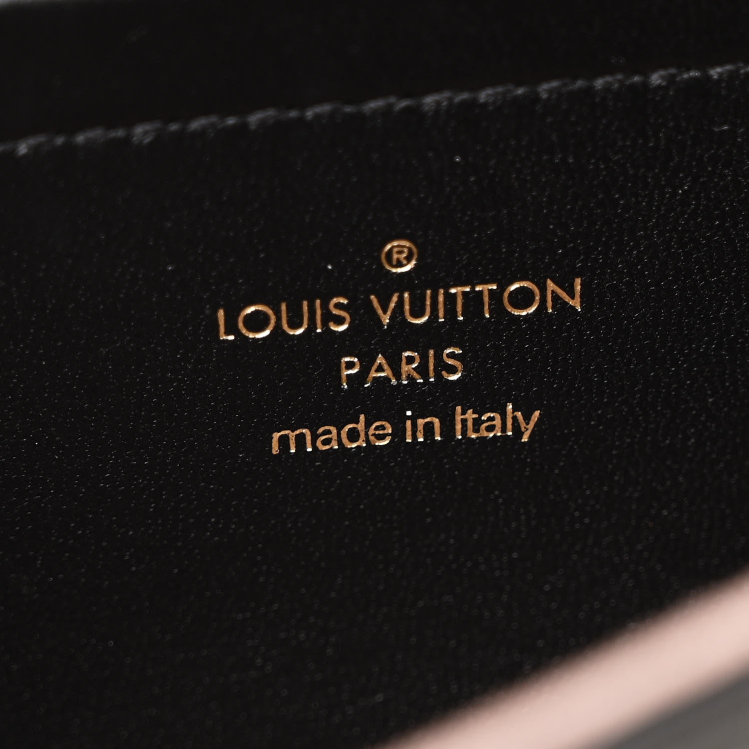 Louis Vuitton Lambskin Embossed Monogram Pochette Coussin Black 6 of 10