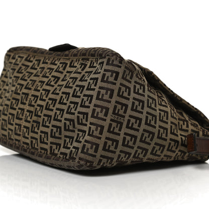 Fendi Zucchino Mama Baguette Tobacco 11 of 14