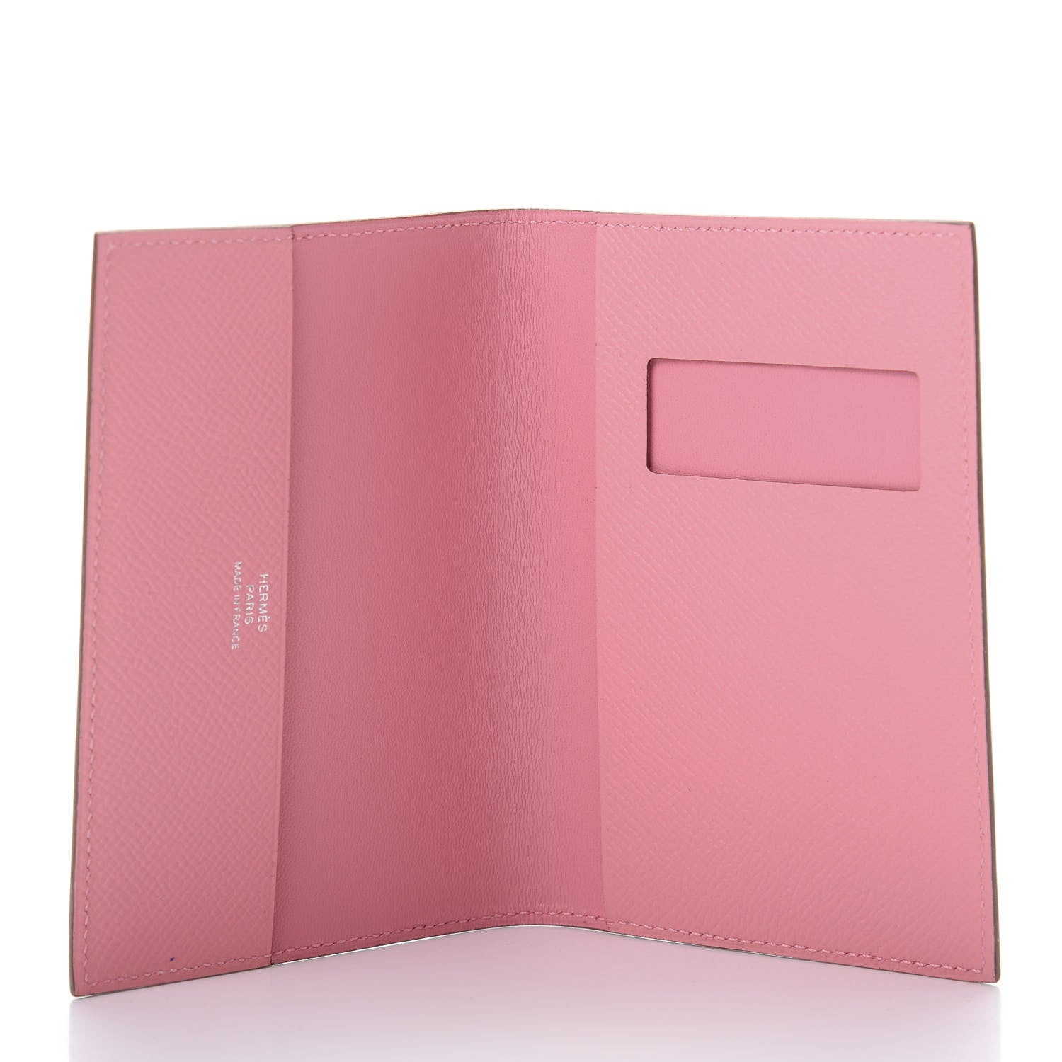 Hermes Epsom MC2 Passport Holder Rose Confetti 5 of 8