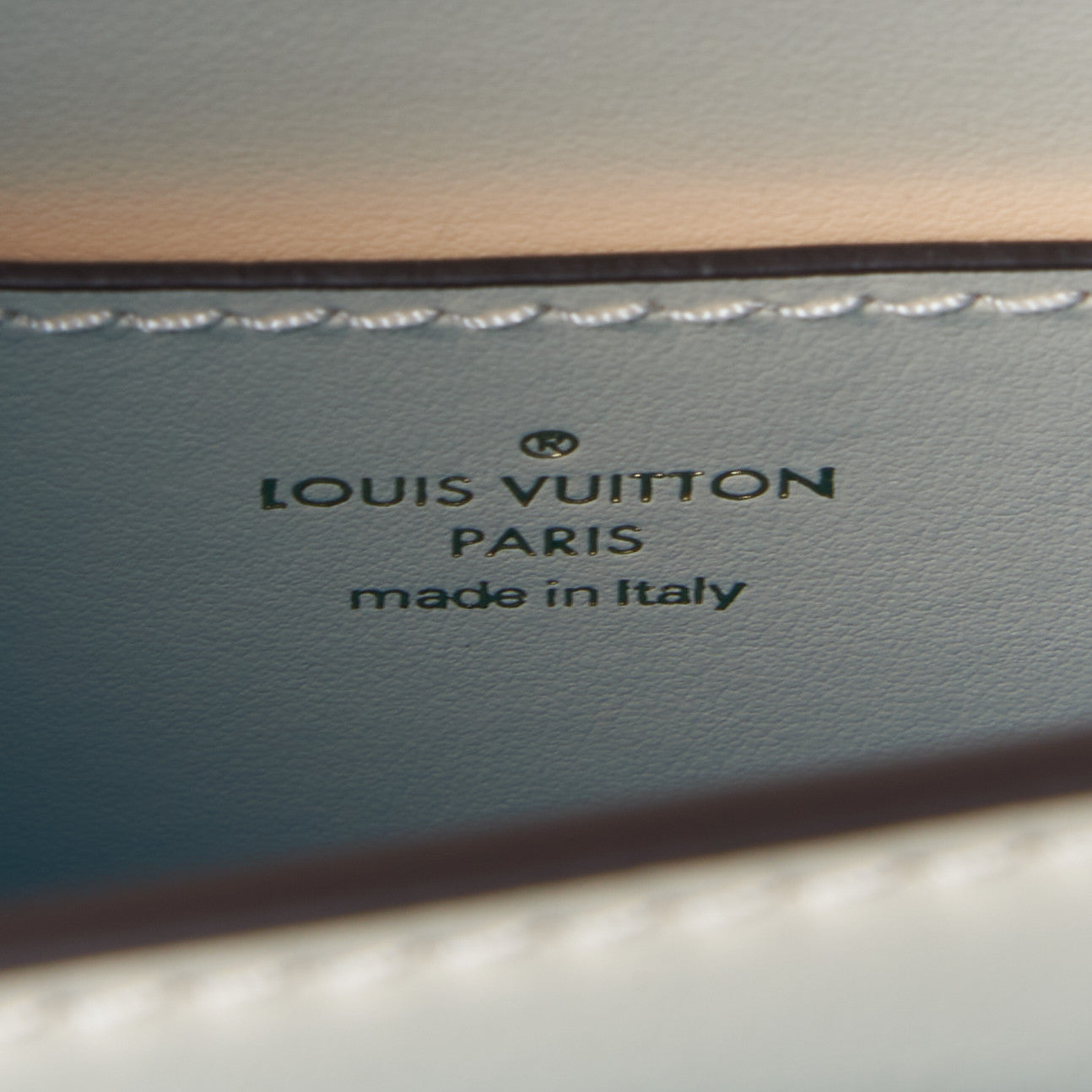Louis Vuitton Smooth Calfskin LV Pont 9 Cream 8 of 8