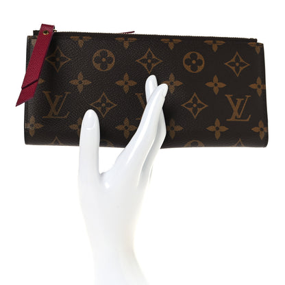 Louis Vuitton Monogram Adele Wallet Fuchsia Fuchsia 2 of 9