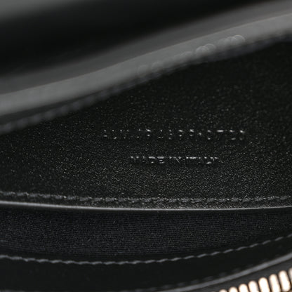 Saint Laurent Calfskin Y Quilted Monogram Small Loulou Chain Satchel Black 7 of 10