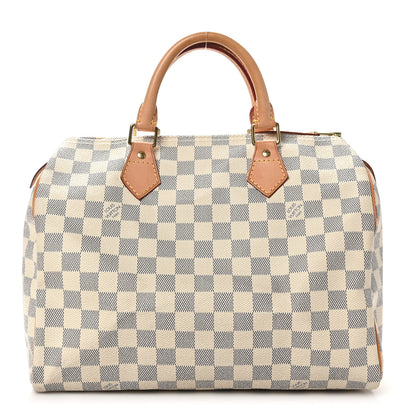 Louis Vuitton Damier Azur Speedy 30 1 of 10