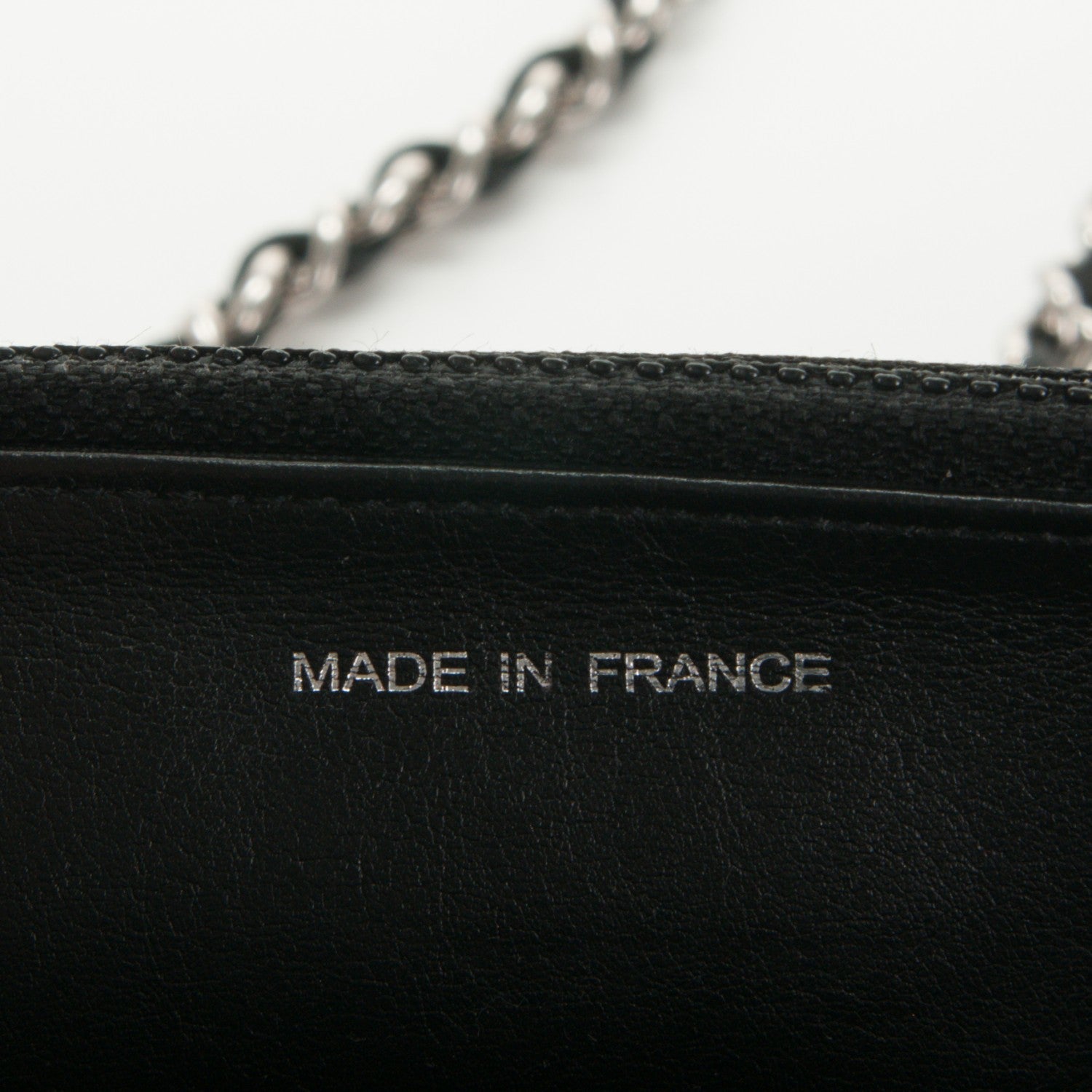 Chanel Caviar Sevruga Wallet On Chain WOC Black 7 of 8