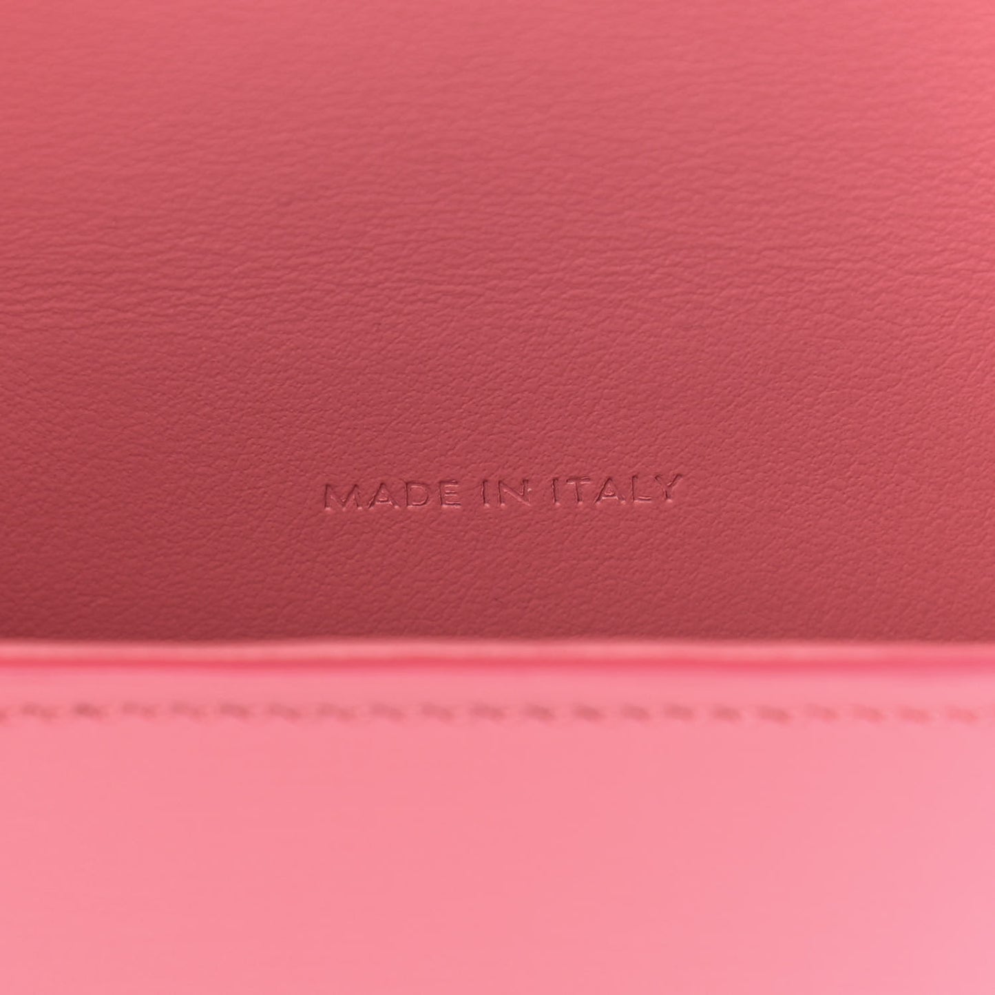 Calfskin Triomphe Airpods Case With Strap Flamingo