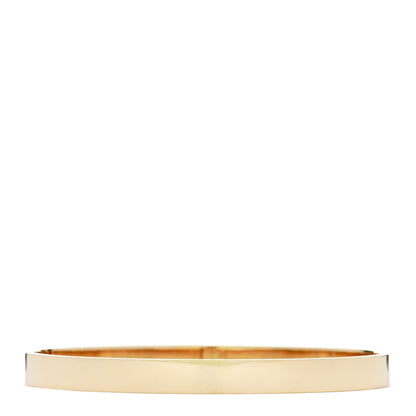 Hermes 18K Yellow Gold Diamond PM Kelly Bracelet LG 3 of 5