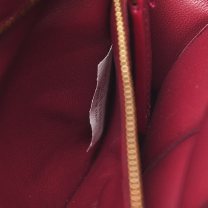 Bottega Veneta Paper Calfskin Maxi Intreccio Padded Cassette Crossbody Bag Amaranto 7 of 11