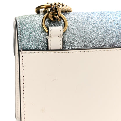 Christian Louboutin Glitter Calfskin Elisa Mini Shoulder Bag Multicolor Snow 11 of 13