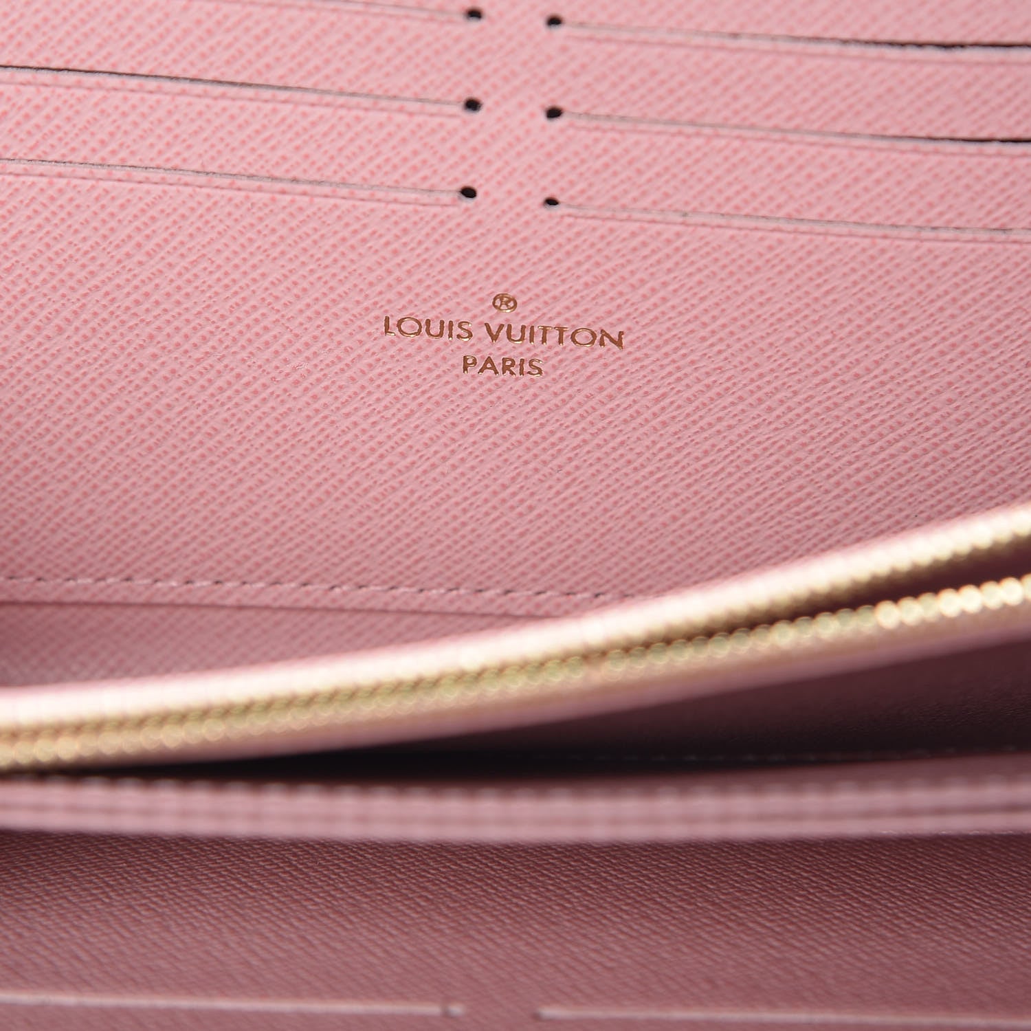 Louis Vuitton Damier Azur Zippy Wallet Rose Ballerine 6 of 8