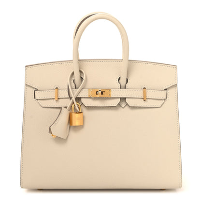 Hermes Epsom Birkin Sellier 25 Craie 1 of 12