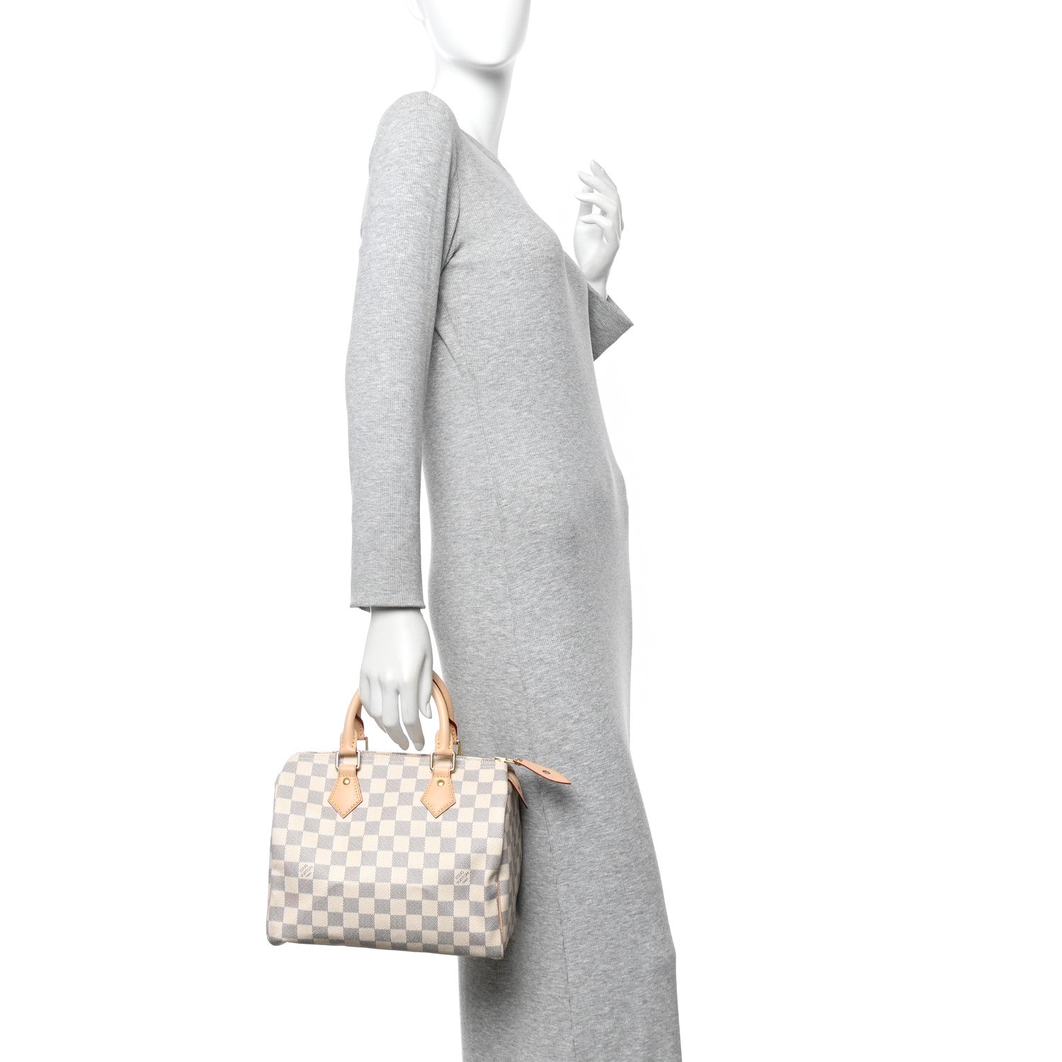 Louis Vuitton Damier Azur Speedy 25 2 of 10