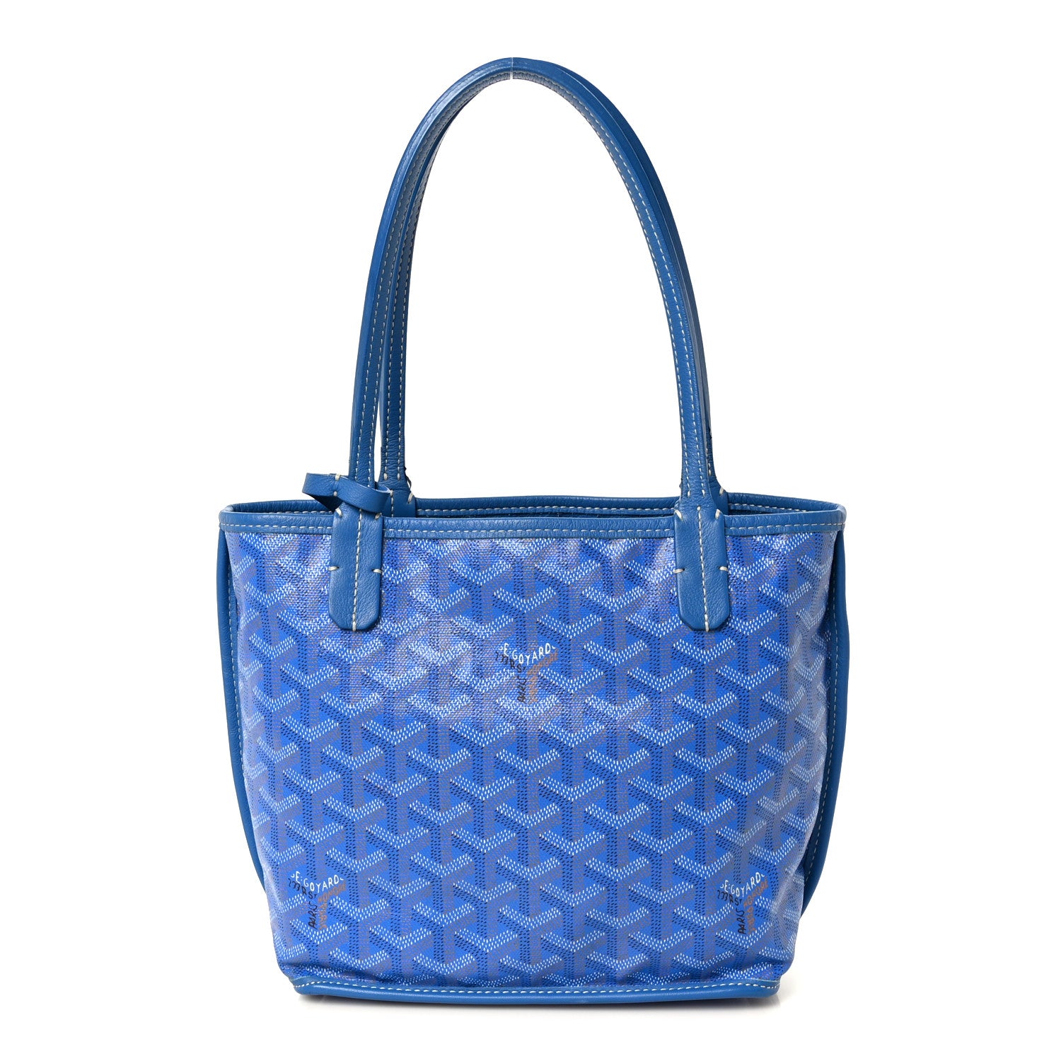 Goyard Goyardine Reversible Mini Anjou Sky Blue 1 of 20