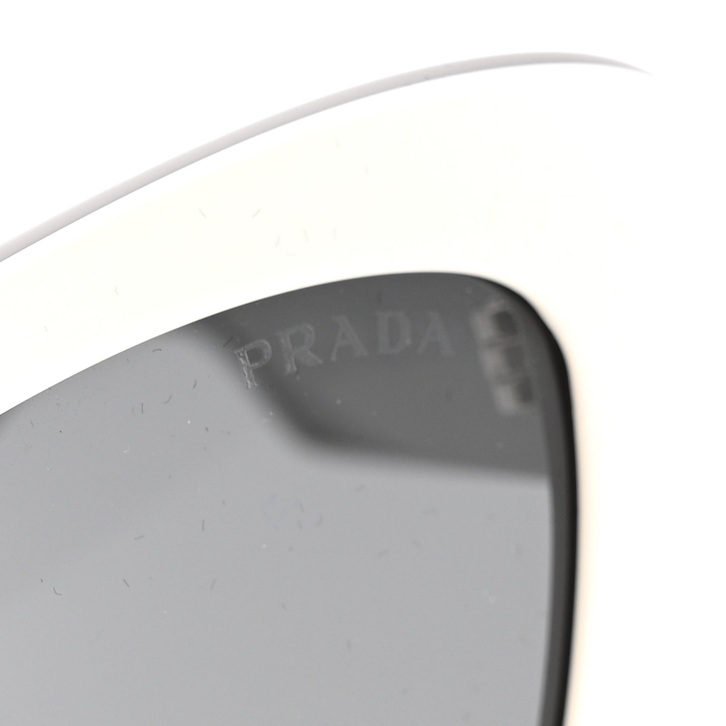 Acetate Sunglasses SPR 13Y White Black