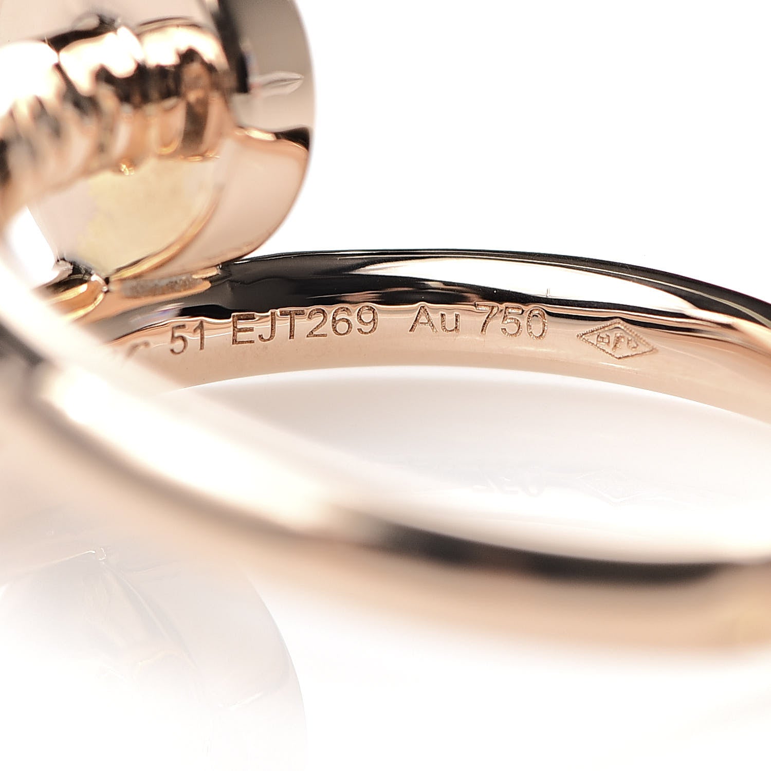Cartier 18K Pink Gold Juste Un Clou Ring 51 5.75 5 of 7
