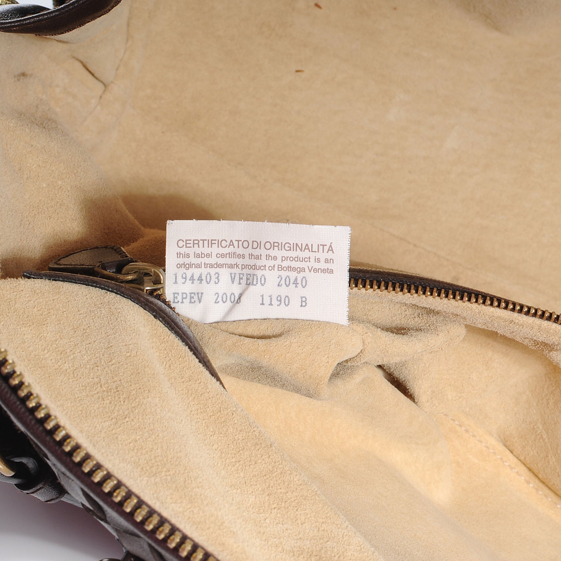 Bottega Veneta Nappa Intrecciato Woven Leather Satchel Ebano 8 of 8