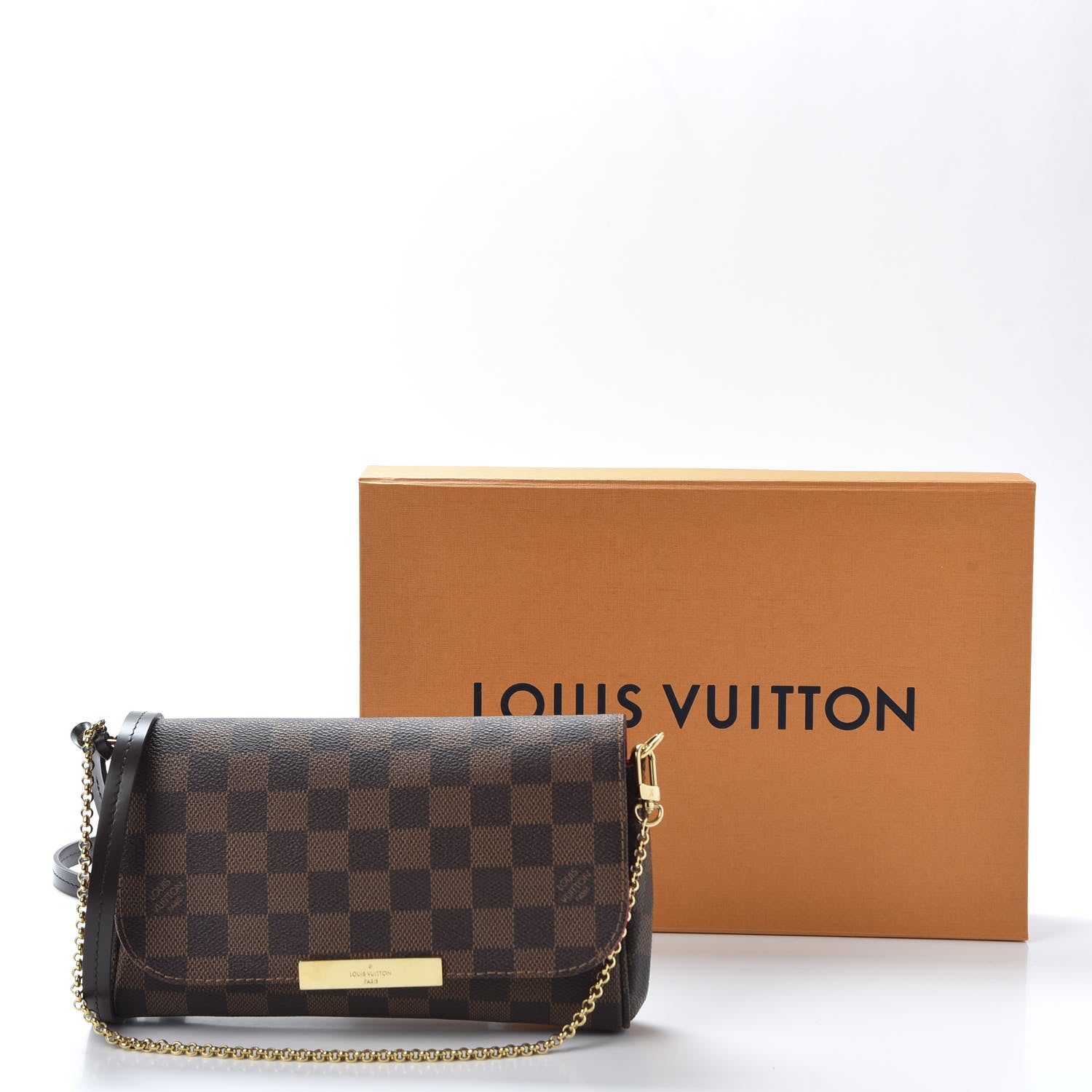 Louis Vuitton Damier Ebene Favorite PM 10 of 10