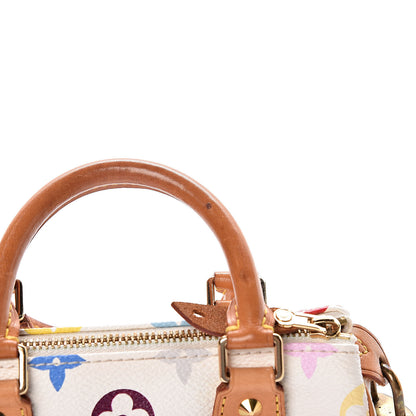 Louis Vuitton Monogram Multicolor Mini Sac HL Speedy White 13 of 14